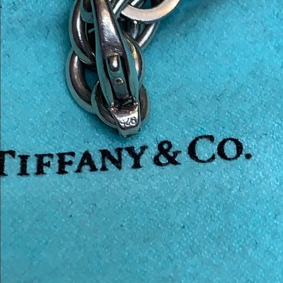 TIFFANY & CO. HEART BRACELET 925 STERLING SILVER - Picture 5 of 8
